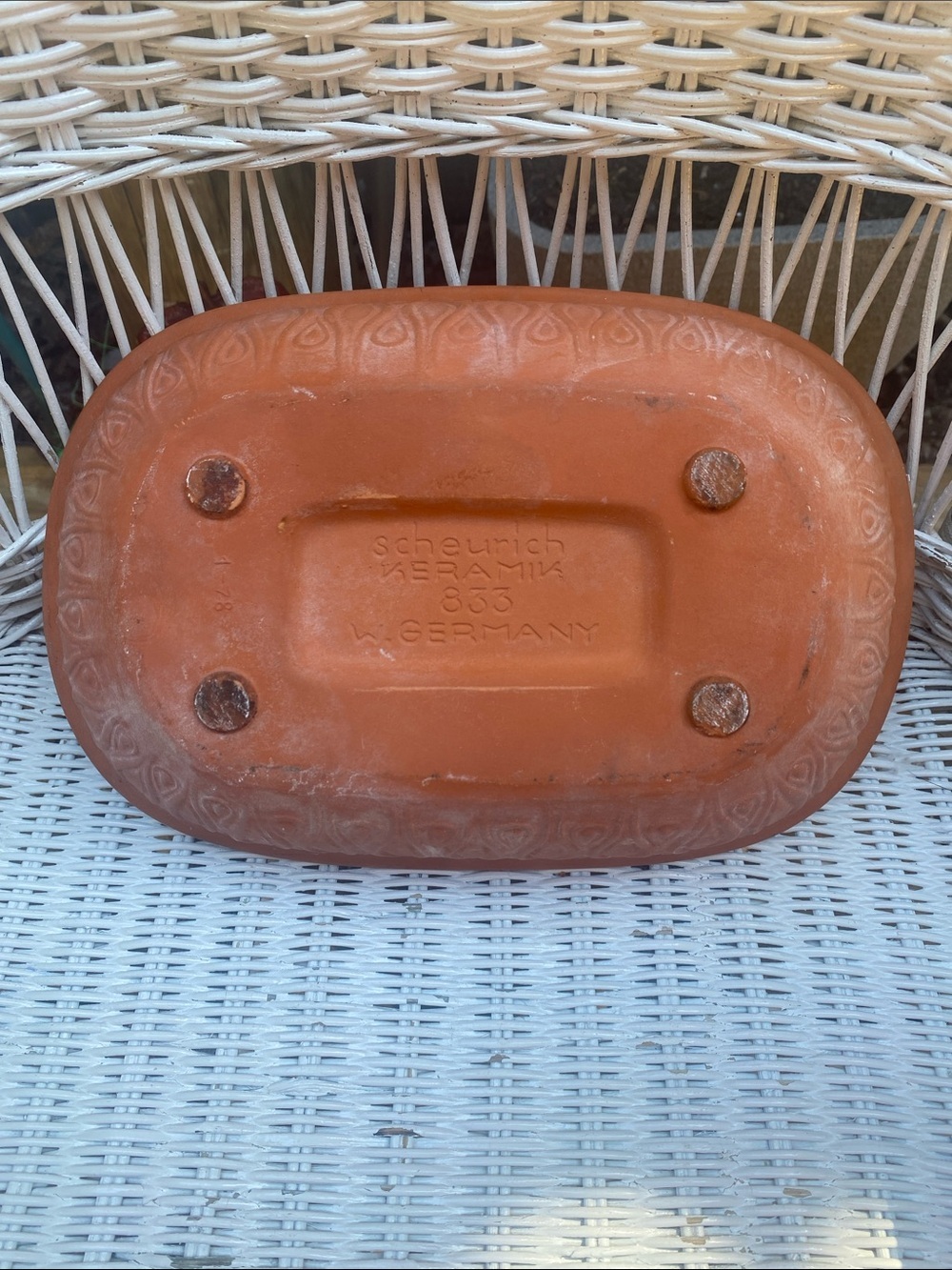 Terracotta Schlemmer Topf Clay Baker - Rust Orange - Picture 4 of 16